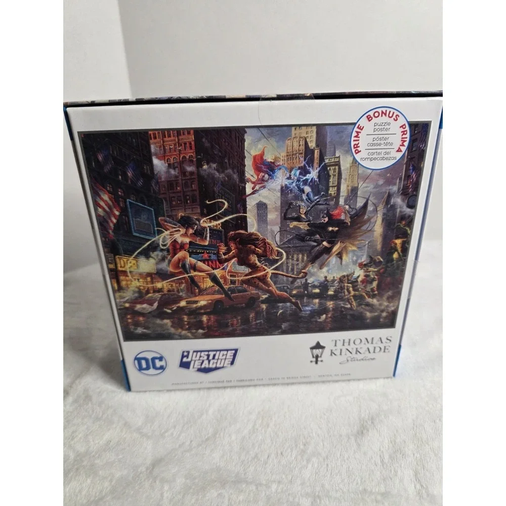 Puzzle DC Comics Justice League Women of DC by Thomas Kinkade 1000pcs. New